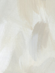 Abstract art background with paint brush strokes. Neutral hand painted acrylic texture