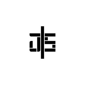 JS geometric bold concept logo initial concept with high quality logo design