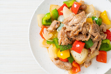 Stir Fried Pork with Black Pepper