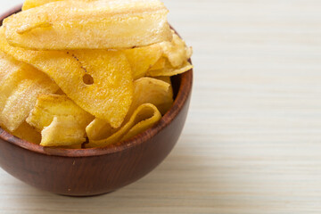 Banana Chips - fried or baked sliced banana