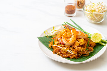 Pad Thai - stir-fried rice noodles