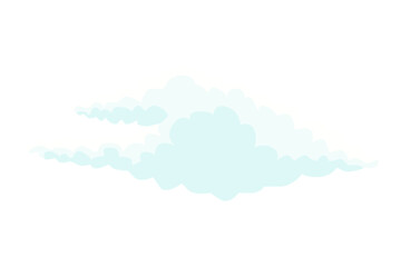white cloud vector For sky decoration design