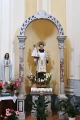 Ischia - Statue nella Chiesa di Sant'Antonio