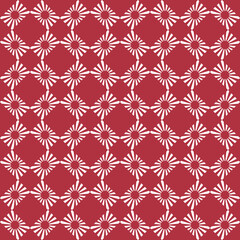 seamless pattern of jpaan flag. japanese national day celebration decoration. vector illustration