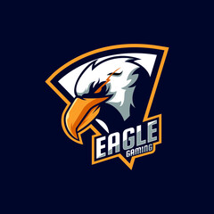 Fototapeta na wymiar Eagle Mascot Logo Esport Logo Team stock images