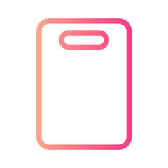 Cutting Board gradient icon