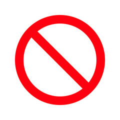 stop symbol vector for website icon presentation