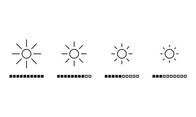 brightness handphone vector for website symbol icon presentation