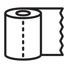 Tissue line icon