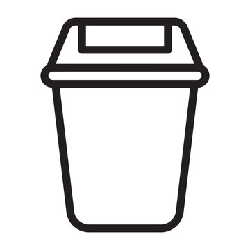 Recycle Bin line icon