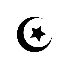Islamic Symbol Silhoutte vector