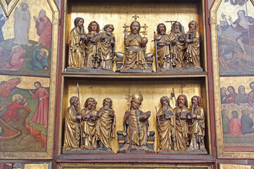 Fototapeta premium Lorenzkirche Nürnberg