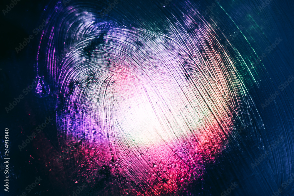 Poster beautiful abstract surreal brush smear light pastel dark magic. background pattern for design. macro