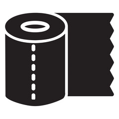Tissue glyph icon