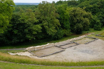 Gallo-Roman amphitheatre at Les Bouchauds, Saint-Cybardeaux, Charente, France