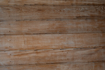 Fototapeta premium Brown wood background, old surface 