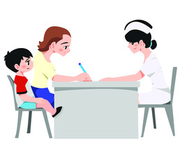 Write a patient document for the doctor.