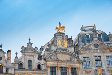 Fototapeta na wymiar Grand place in Brussels