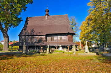Church of St. Leonard. Lipnica Murowana, Lesser Poland Voivodeship, Poland.