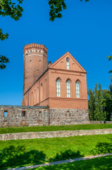 Fototapeta na wymiar Castle in Człuchów