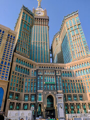 Makkah Royal Clock Tower is one part of the building of the Makkah Royal Clock Tower hotel -...