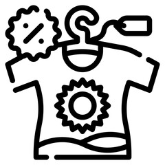 hanger line icon