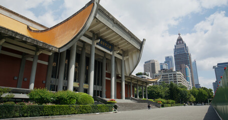 Taipei Sun Yat Sen Memorial hall © leungchopan