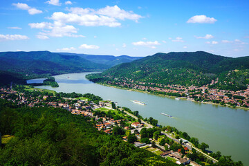 Visegrad is small  city in the north of Hungary at the bend of the Danube. Above Visegrád, on the right bank of the Danube, there is a castle from the 4th century on a rock.
