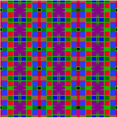 Seamless vector background with repeat pattern. multicolored  mosaic. Perfect for fashion, textile design, cute themed fabric, on wall paper, wrapping paper, fabrics and home decor.