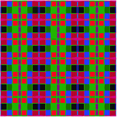 Seamless vector background with repeat pattern. multicolored  mosaic. Perfect for fashion, textile design, cute themed fabric, on wall paper, wrapping paper, fabrics and home decor.