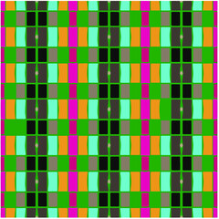 Seamless vector background with repeat pattern. multicolored  mosaic. Perfect for fashion, textile design, cute themed fabric, on wall paper, wrapping paper, fabrics and home decor.