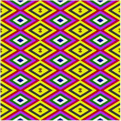 Seamless vector background with repeat pattern. multicolored  mosaic. Perfect for fashion, textile design, cute themed fabric, on wall paper, wrapping paper, fabrics and home decor.