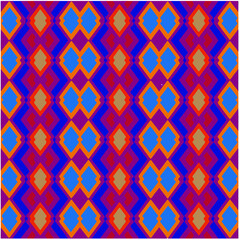 Seamless vector background with repeat pattern. multicolored  mosaic. Perfect for fashion, textile design, cute themed fabric, on wall paper, wrapping paper, fabrics and home decor.
