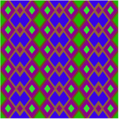 Fototapeta premium Seamless vector background with repeat pattern. multicolored mosaic. Perfect for fashion, textile design, cute themed fabric, on wall paper, wrapping paper, fabrics and home decor. 