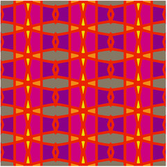 Seamless vector background with repeat pattern. multicolored  mosaic. Perfect for fashion, textile design, cute themed fabric, on wall paper, wrapping paper, fabrics and home decor.