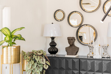 Decoración de interiores con muebles