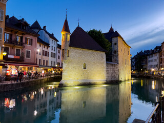 Obraz premium Annecy, Palais de l’Isle