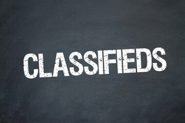 Obraz premium Classifieds