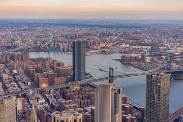 Fototapeta na wymiar Nueva york, vista desde world trade center
