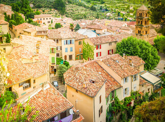 Moustiers-Sainte-Marie, France, Provence.
