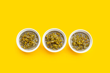 Mung beans in sugar syrup