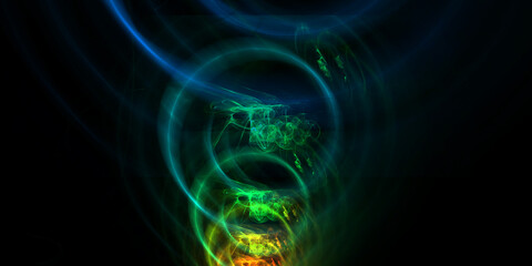 Fraktal Hintergrund Design für Agenturen und Grafiker