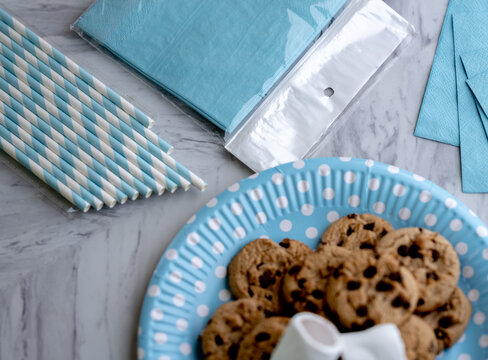plato de galletas para fiesta