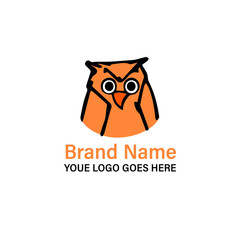 Owl Logo design shield wing creative Modern Design
