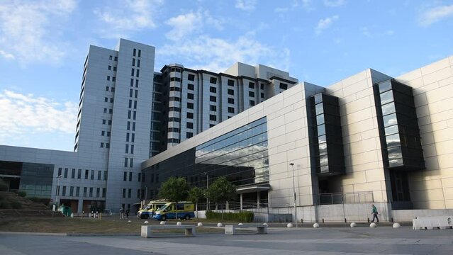 Generic Health Care Hospital Exterior Building