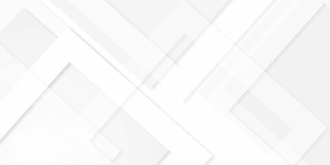abstract white and gray background with lines white light & grey background. Space design concept.