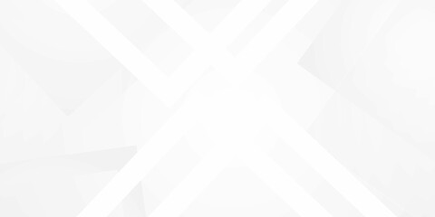 abstract white and gray background with lines white light & grey background. Space design concept. 