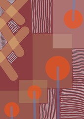 pattern with cutlery