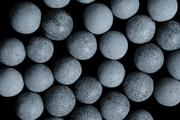 Tourmaline ceramic balls bio alkaline mineral shower filtration