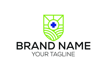  hospital logo, medical logo, minimal health logo.